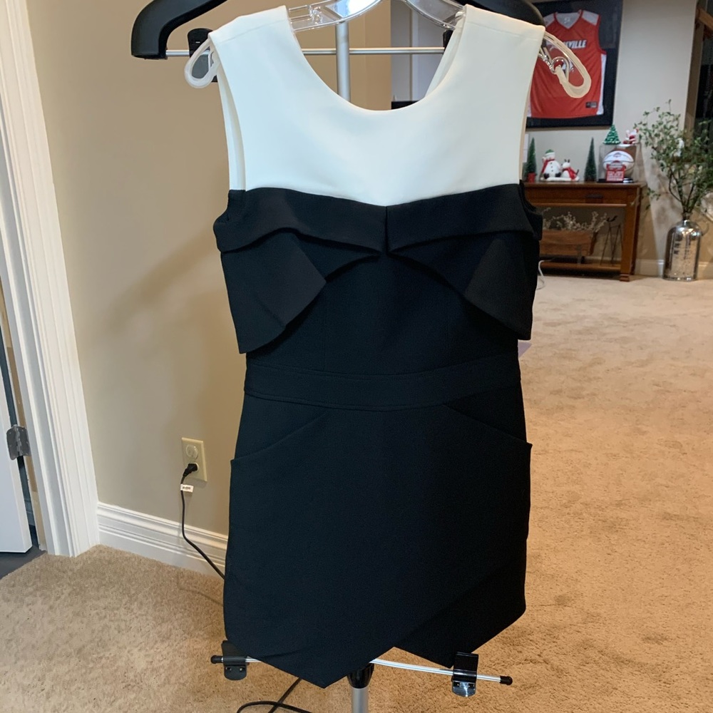 Black cocktail dress